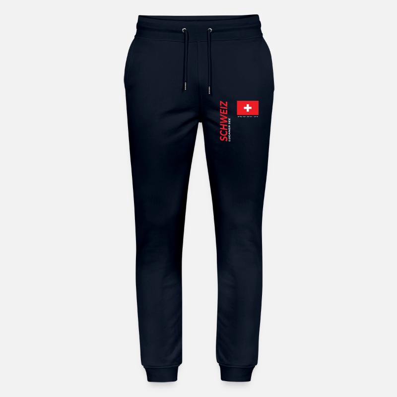 Luganer See - Stanley/Stella Unisex Bio Jogginghose Mover  - Navy