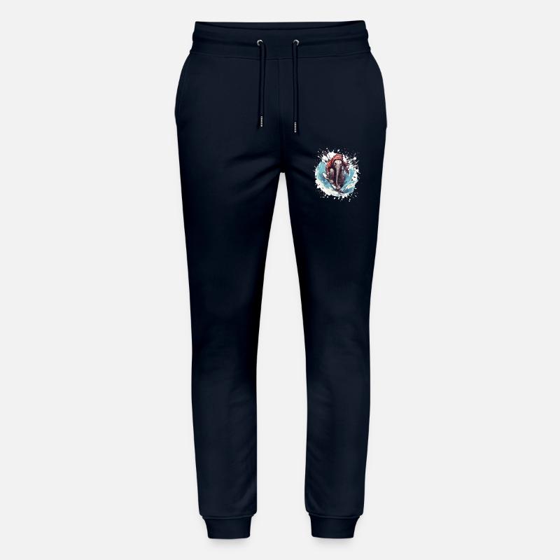 Elefant Snowboard - Stanley/Stella Unisex Bio Jogginghose Mover  - Navy