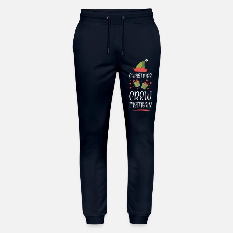 Weihnachten Crew Christmas - Stanley/Stella Unisex Bio Jogginghose Mover  - Navy