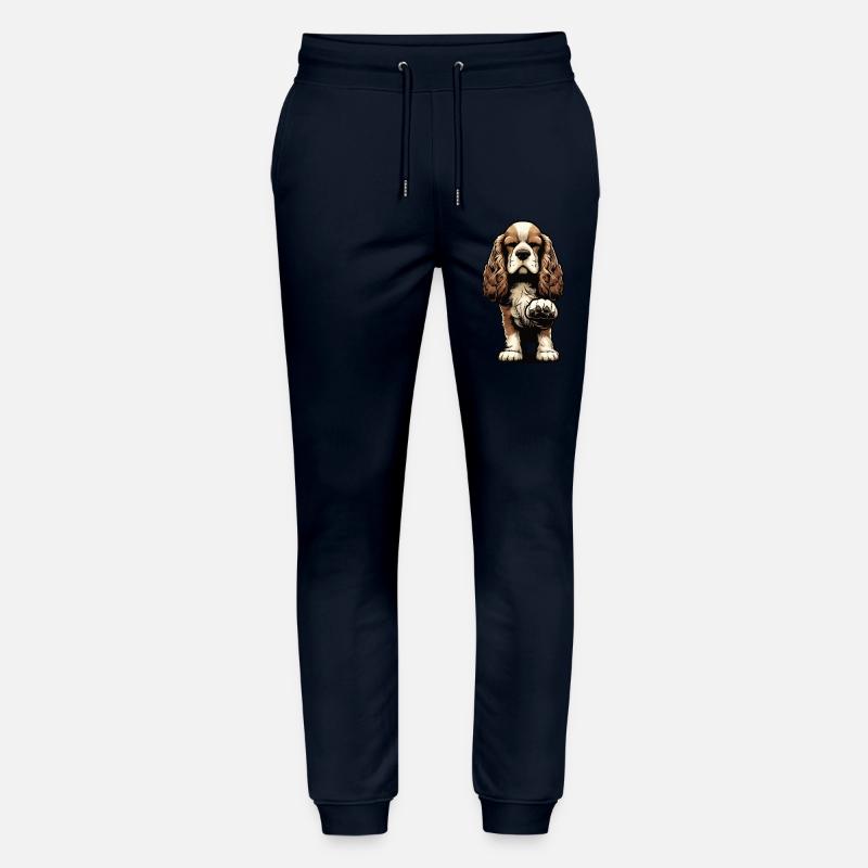 Cocker Spaniel Cockerhund Cocker Spaniel Besitzer - Stanley/Stella Unisex Bio Jogginghose Mover - Navy