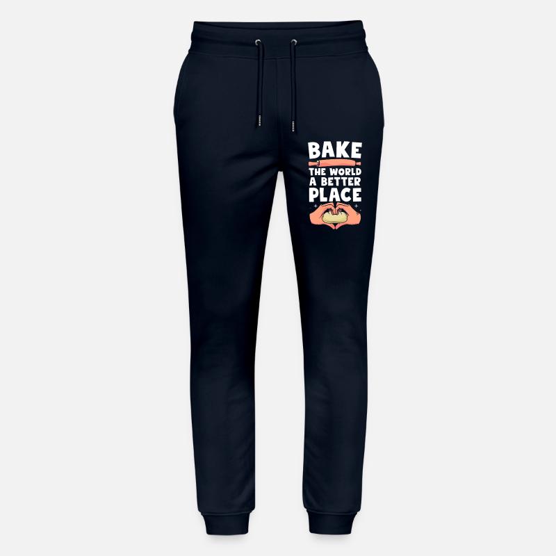 Baker Baker Baking - Pantalon de jogging bio MOVER Stanley/Stella unisexe - marine