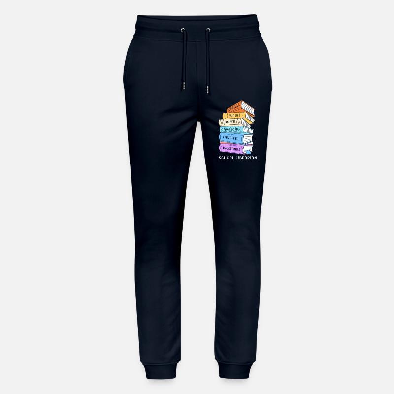Rat de bibliothèque de lecture - Pantalon de jogging bio MOVER Stanley/Stella unisexe - marine