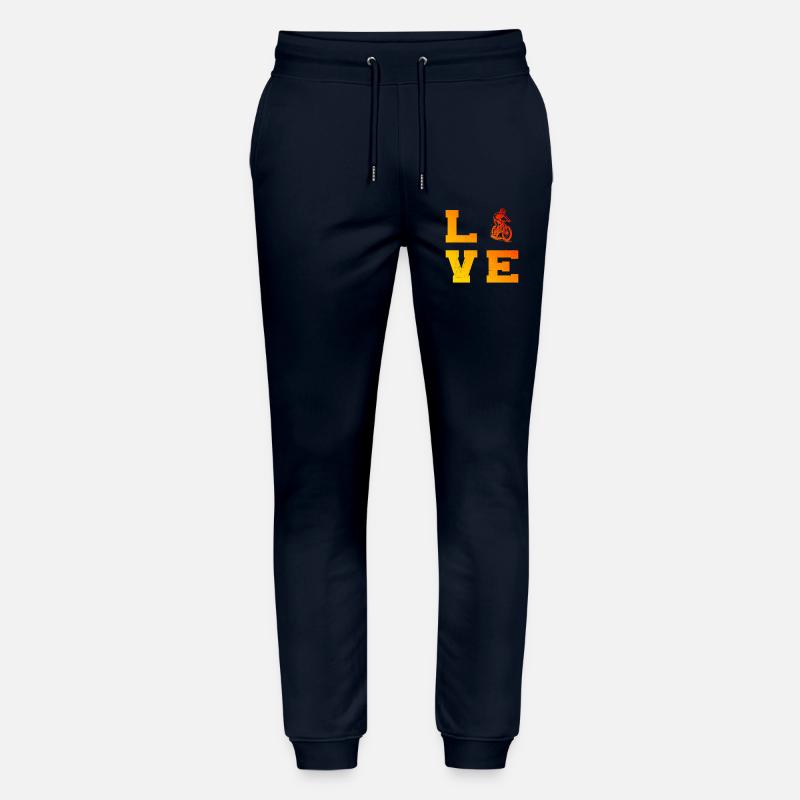 Message clair sur le VTT - Pantalon de jogging bio MOVER Stanley/Stella unisexe - marine