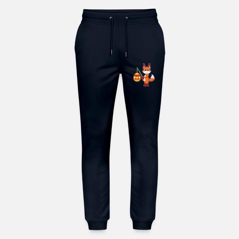 Fuchs Ostern Angeln - Stanley/Stella Unisex Bio Jogginghose Mover  - Navy