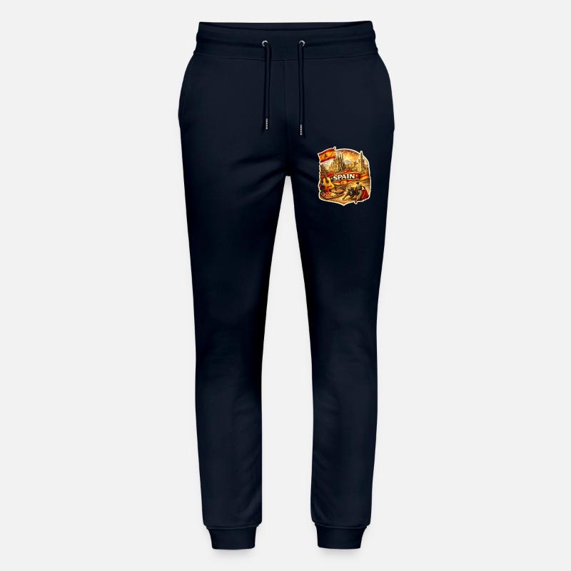 Spaniens Kulturerbe-Kollege - Stanley/Stella Unisex Bio Jogginghose Mover  - Navy