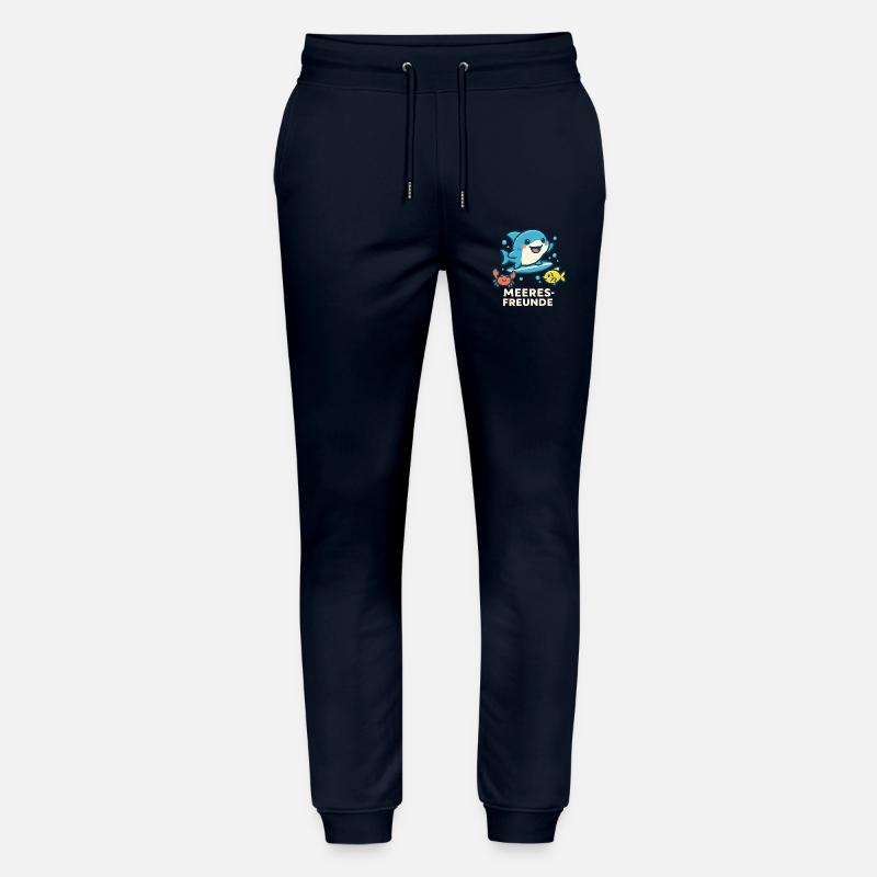 Meeresfreunde Surferfreunde - Stanley/Stella Unisex Bio Jogginghose Mover  - Navy