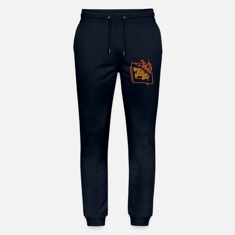 logo2049 - Stanley/Stella Unisex Bio Jogginghose Mover  - Navy