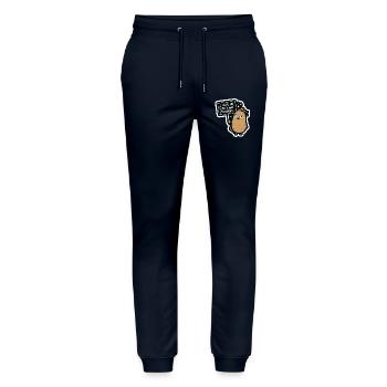 Ich habe keine Ahnung, was ich tue – Verwirrte Kar - Stanley/Stella Unisex Bio Jogginghose Mover  - Navy - Vorne - Marisol (170cm) & Nik (191cm)