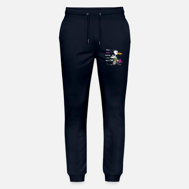 Marathon Möwe – Rennrolli Edition - Stanley/Stella Unisex Bio Jogginghose Mover - Navy