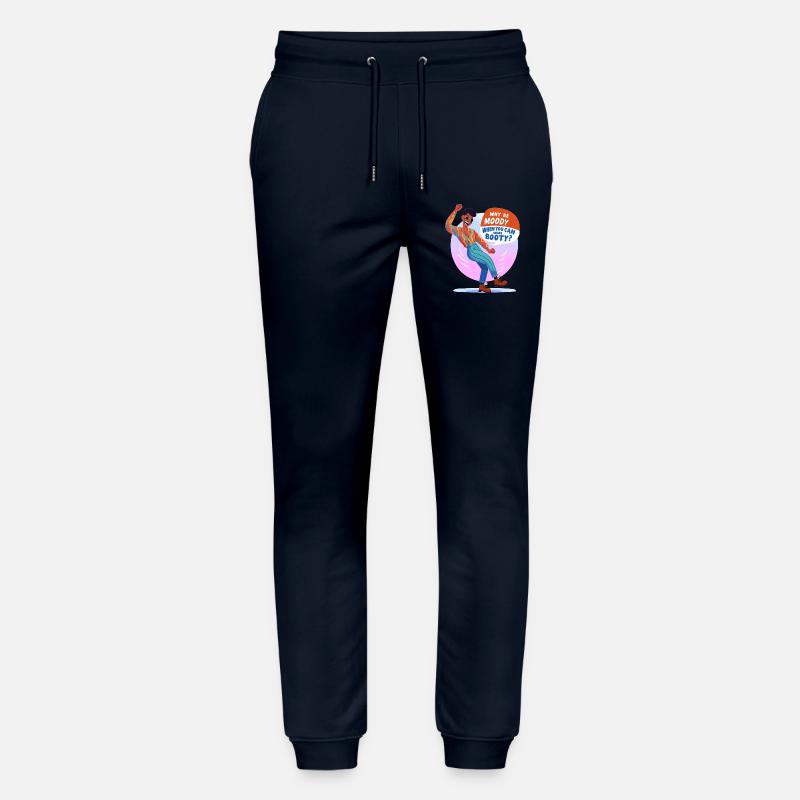 Disco boogie: Perché un umore cupo? - Pantaloni da jogger unisex ed ecologici Mover di Stanley/Stella - navy