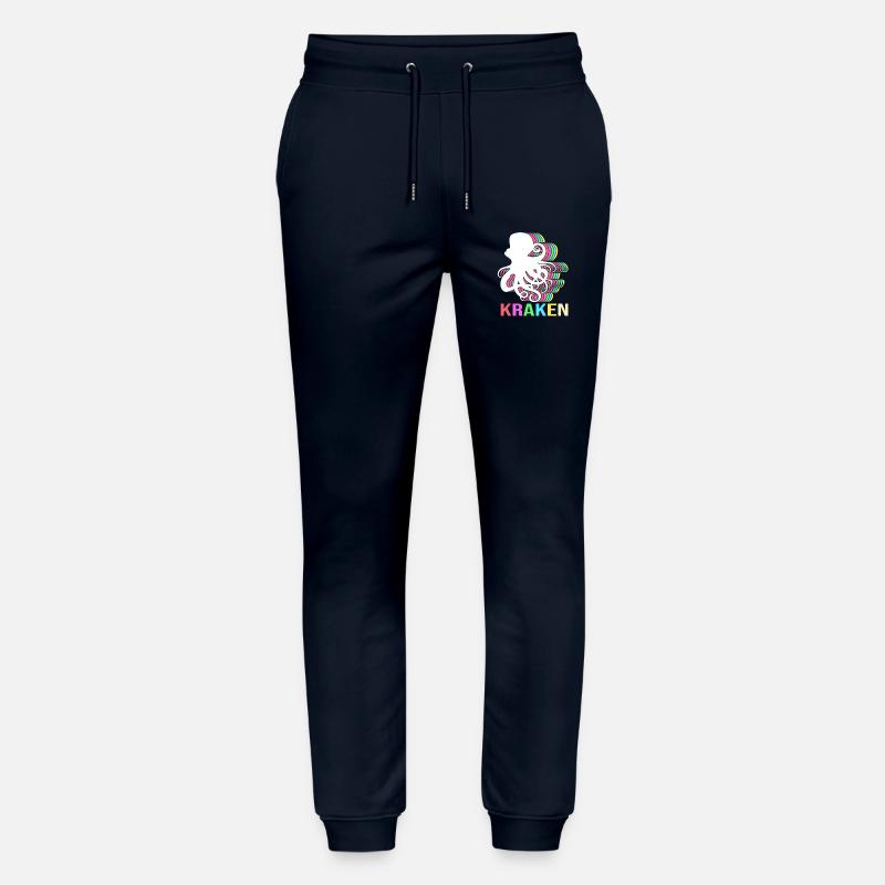 Octopus Octopus Octopus Octopus Octopus - Stanley/Stella Mover Unisex Organic Jogging Trousers - navy