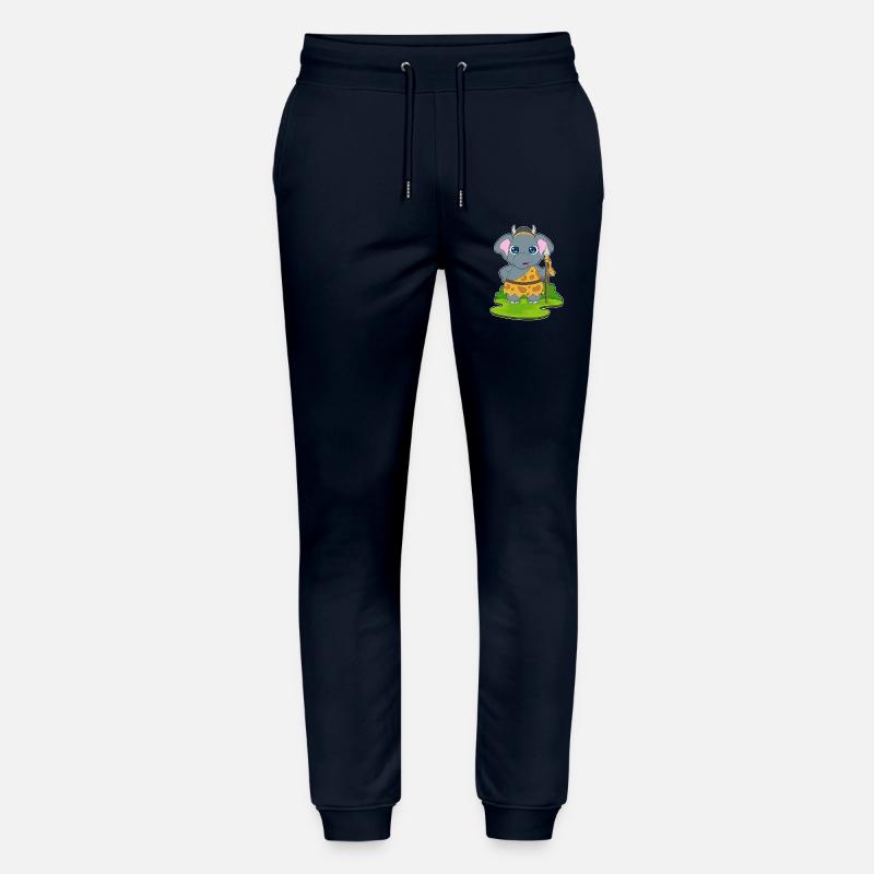 Lance du Guerrier Éléphant - Pantalon de jogging bio MOVER Stanley/Stella unisexe - marine