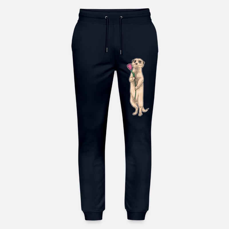 Erdmännchen Tulpe - Stanley/Stella Unisex Bio Jogginghose Mover  - Navy