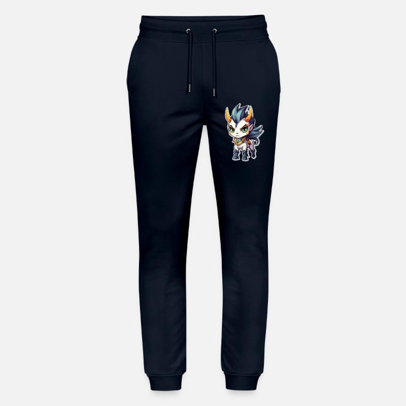Chibi Dämonenpferd - Stanley/Stella Unisex Bio Jogginghose Mover  - Navy