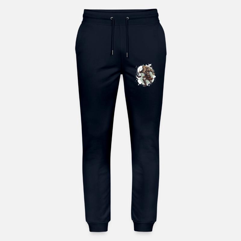 Wikinger Fussball Team - Stanley/Stella Unisex Bio Jogginghose Mover - Navy