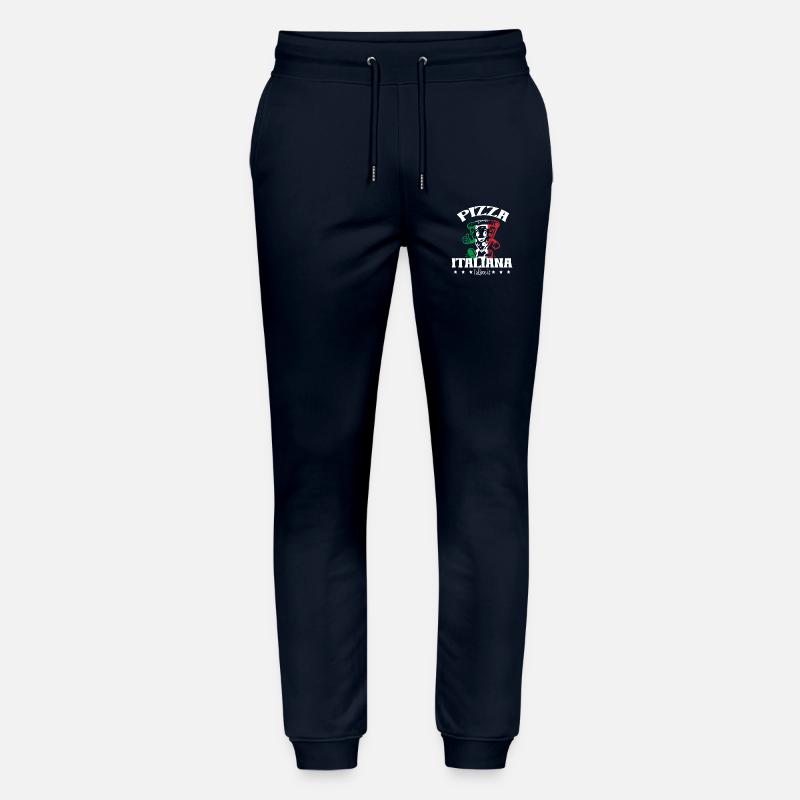 Ich liebe Pizza - Stanley/Stella Unisex Bio Jogginghose Mover - Navy