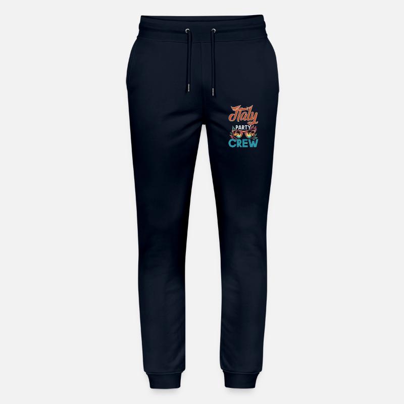 Italien Crew - Stanley/Stella Unisex Bio Jogginghose Mover  - Navy