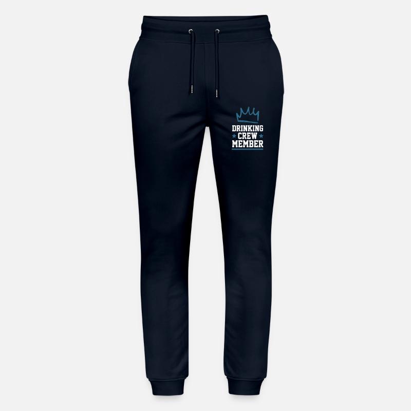 Drinking Crew - Stanley/Stella Unisex Bio Jogginghose Mover  - Navy