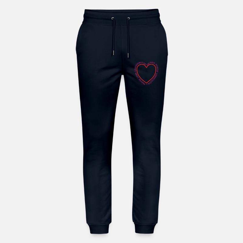 Herzring der Freude - Stanley/Stella Unisex Bio Jogginghose Mover  - Navy