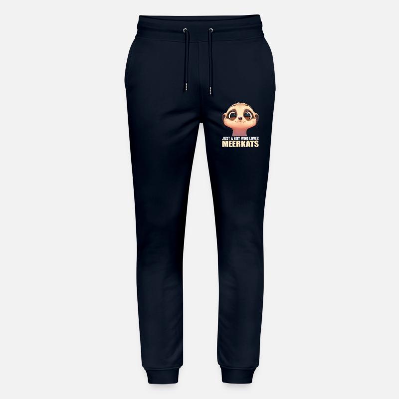 Meerkat Erdmännchen - Stanley/Stella Unisex Bio Jogginghose Mover  - Navy