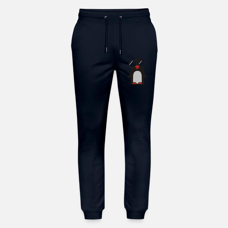 funky pinguin - Stanley/Stella Unisex Bio Jogginghose Mover  - Navy