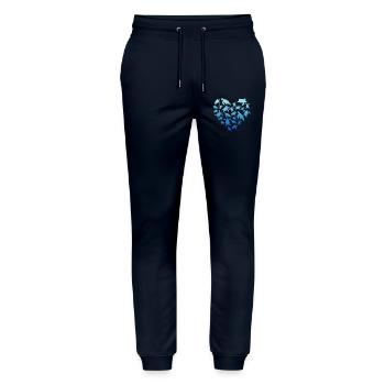 Turtle Love - Stanley/Stella Unisex Bio Jogginghose Mover  - Navy - Vorne - Marisol (170cm) & Nik (191cm)