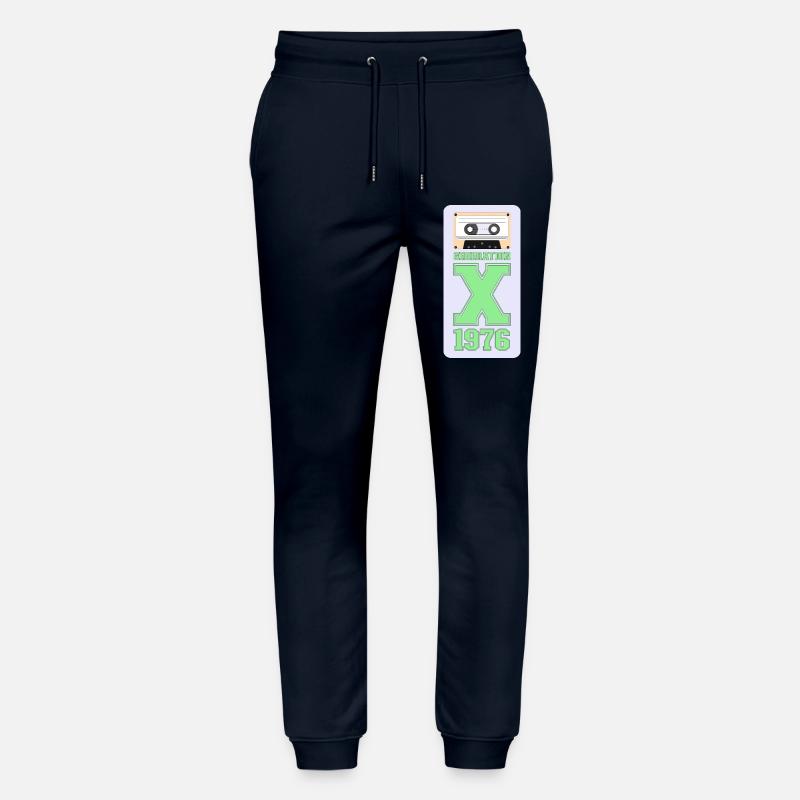 1976 Generation X Disco Fever - Stanley/Stella Unisex Bio Jogginghose Mover  - Navy