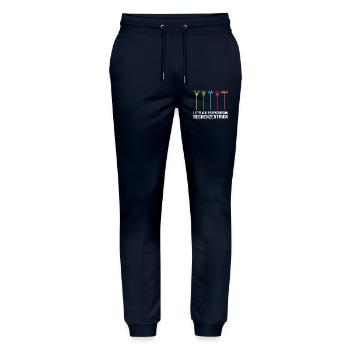 C Python Php Java Programmierer Coding - Stanley/Stella Unisex Bio Jogginghose Mover  - Navy - Vorne - Marisol (170cm) & Nik (191cm)