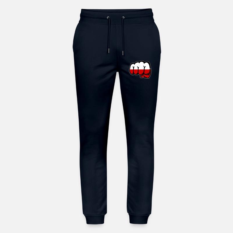 Drapeau de la Pologne - Pantalon de jogging bio MOVER Stanley/Stella unisexe - marine