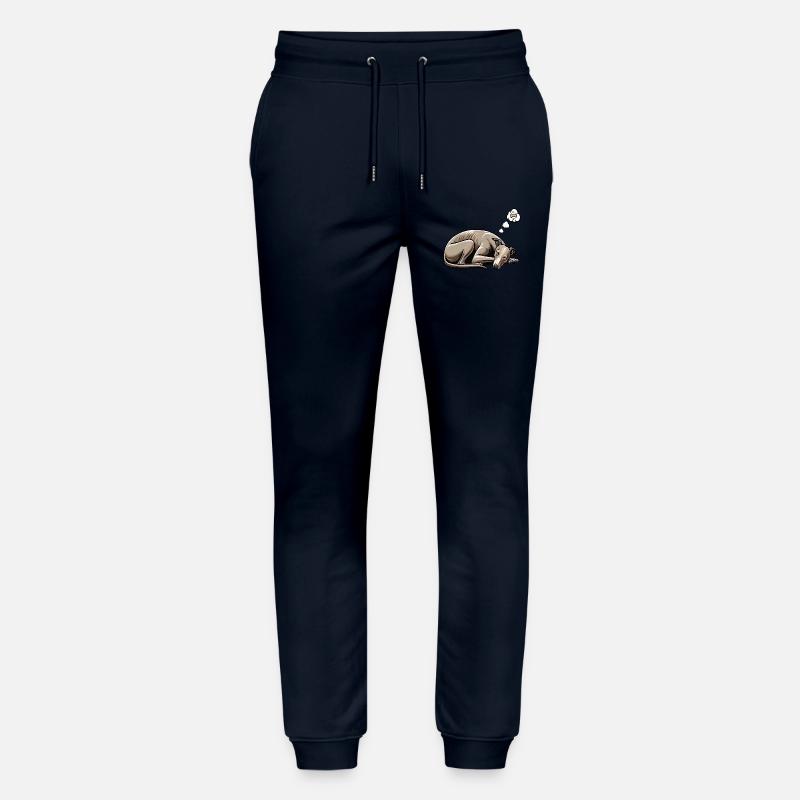 Whippet Windhund Whippets Windhundbesitzer - Stanley/Stella Unisex Bio Jogginghose Mover  - Navy