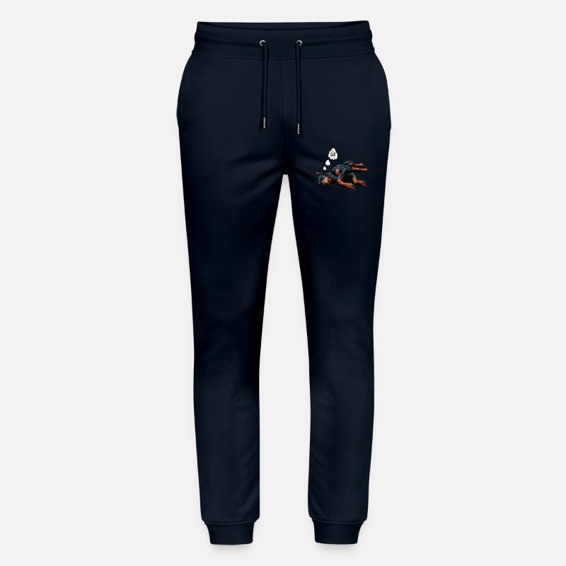 Doberman Doberman Propriétaire Doberman Lovers - Pantalon de jogging bio MOVER Stanley/Stella unisexe - marine