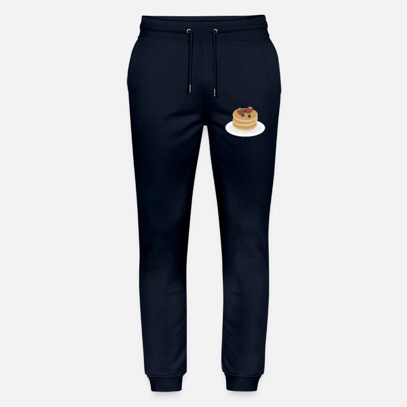 Berry Pancake Stack Artwork - Stanley/Stella Mover Unisex Organic Jogging Trousers - navy