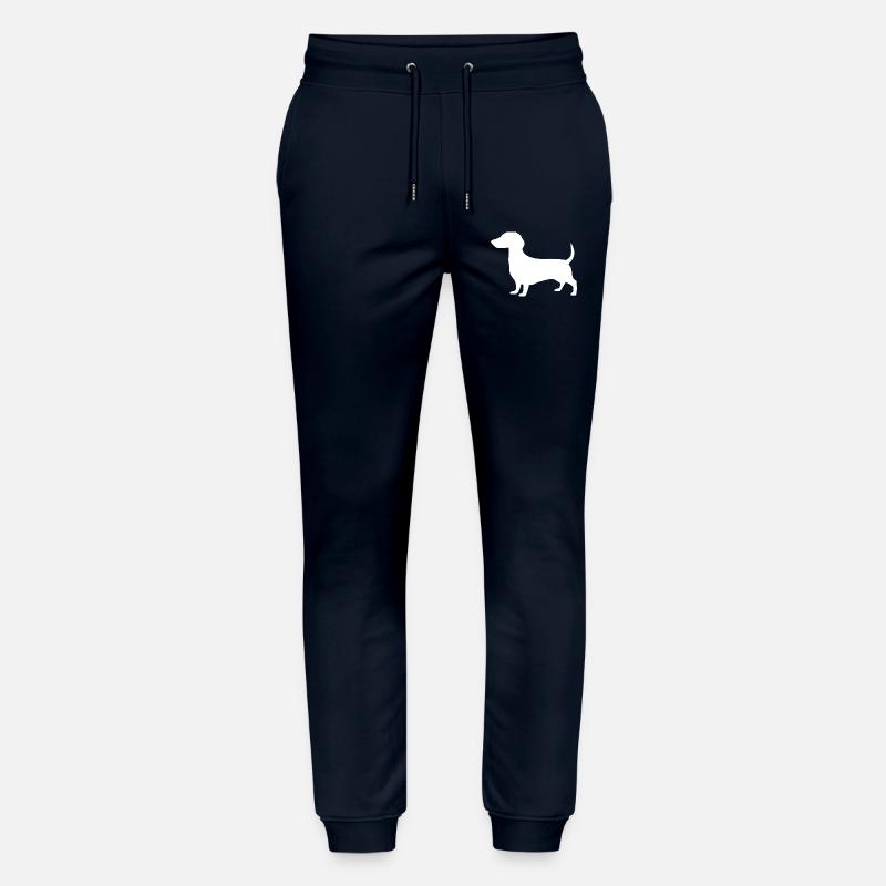 Dachshund Hunde Geschenk Dackelbesitzer - Stanley/Stella Unisex Bio Jogginghose Mover  - Navy