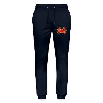 Cancer – Protection & Strength - Stanley/Stella Mover Unisex Organic Jogging Trousers - navy - Front - Marisol (170cm) & Nik (191cm)