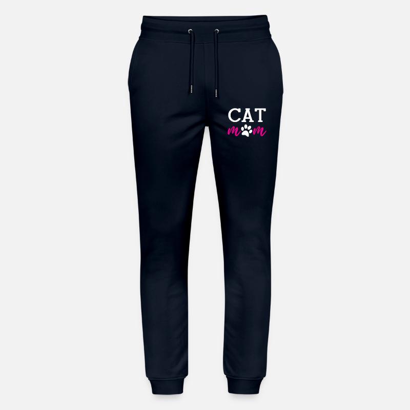 Maman de chat - Pantalon de jogging bio MOVER Stanley/Stella unisexe - marine