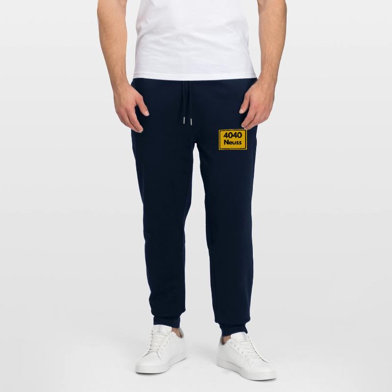 OLD POSTCODE POSTCODE RETRO 4040 CITY NEUSS Stanley/Stella Mover Unisex Organic Jogging Trousers