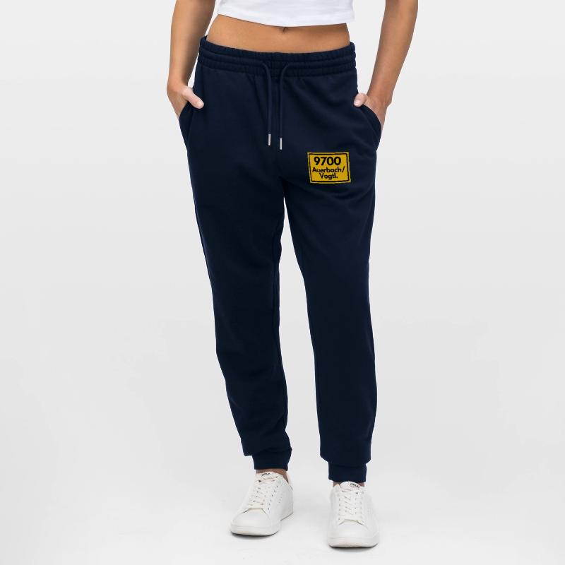OLD POSTCODE 9700 AUERBACH/VOGTL. SAXONY Stanley/Stella Mover Unisex Organic Jogging Trousers
