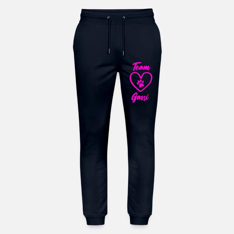 team gassi pfote liebe - Stanley/Stella Unisex Bio Jogginghose Mover  - Navy