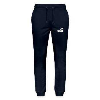 Wahrheit besiegt dunkle Macht - Stanley/Stella Unisex Bio Jogginghose Mover  - Navy - Vorne - Marisol (170cm) & Nik (191cm)