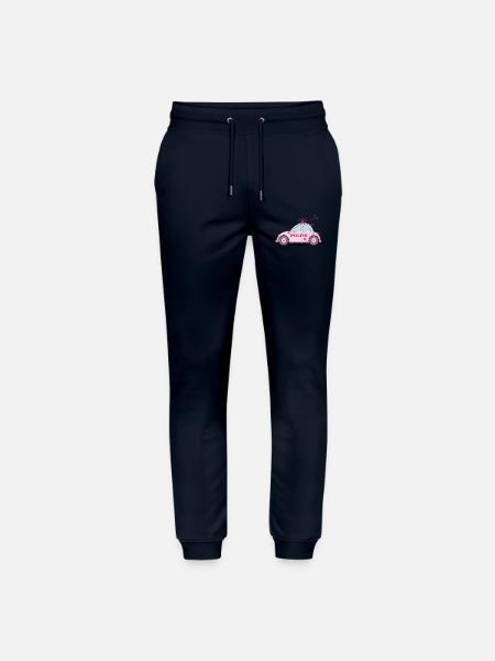 Polizeiauto Police Rosa - Stanley/Stella Unisex Bio Jogginghose Mover  - Navy