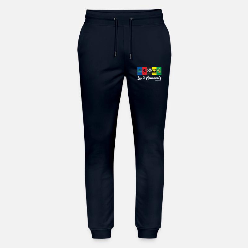 Die 5 Monumente - Radrennen - Stanley/Stella Unisex Bio Jogginghose Mover  - Navy