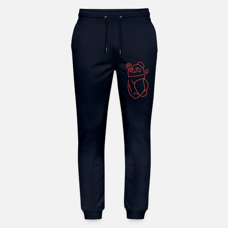 Panda - Stanley/Stella Unisex Bio Jogginghose Mover  - Navy