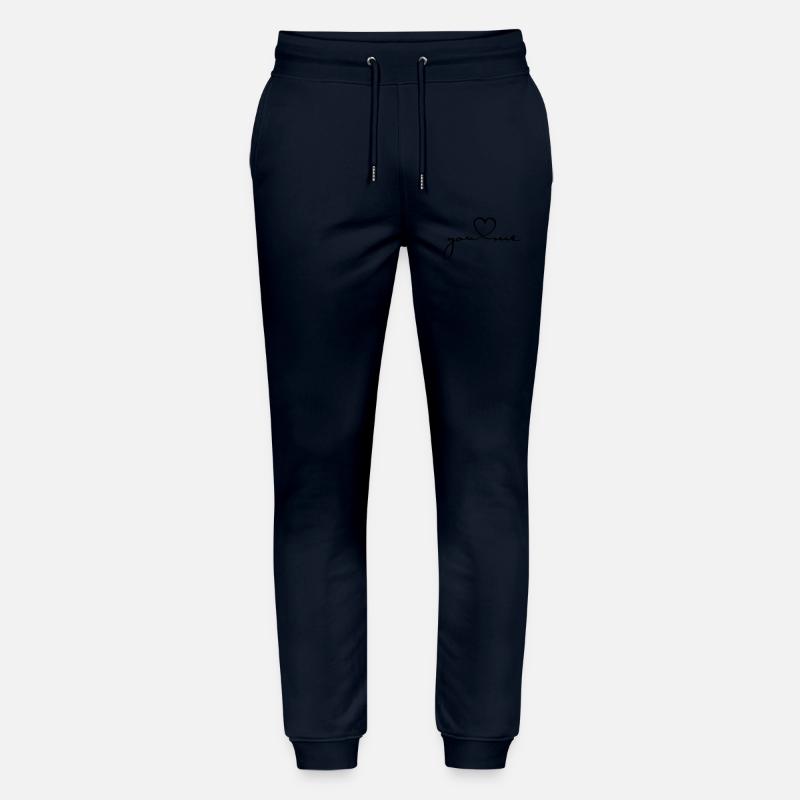 you and me - Stanley/Stella Unisex Bio Jogginghose Mover  - Navy