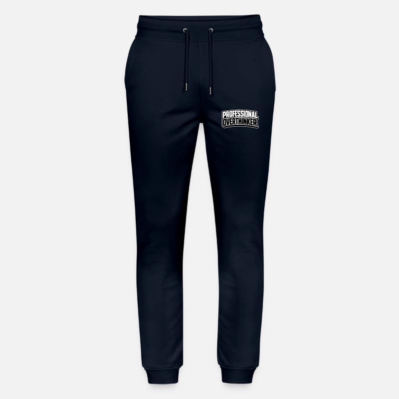 PROFESSIONAL OVERTHINKER INTROVERT - Stanley/Stella Unisex Bio Jogginghose Mover  - Navy
