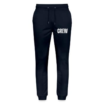 Équipage - Pantalon de jogging bio MOVER Stanley/Stella unisexe - marine - Devant - Marisol (170cm) & Nik (191cm)