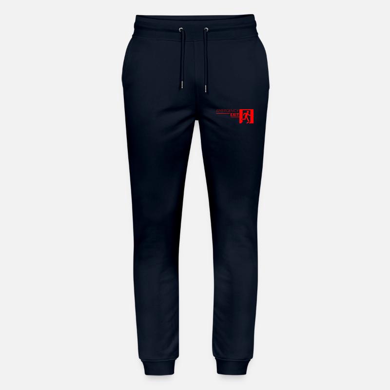 Emergency EXIT Classic Red - Pantalon de jogging bio MOVER Stanley/Stella unisexe - marine