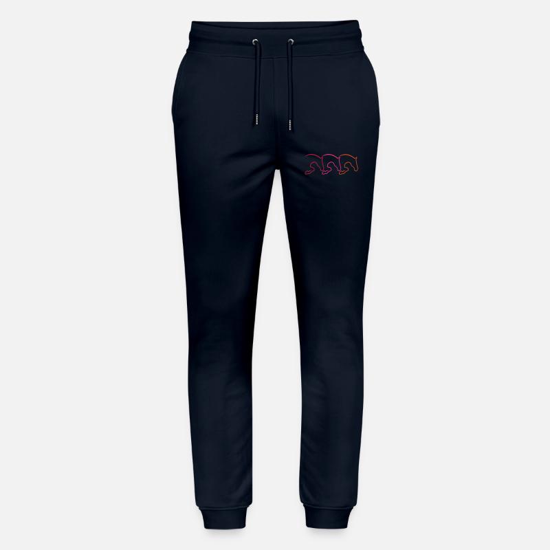 Springpferd - Stanley/Stella Unisex Bio Jogginghose Mover  - Navy