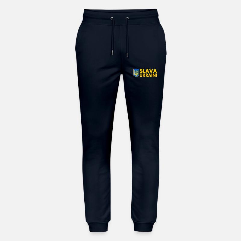Slava ukraini - Stanley/Stella Unisex Bio Jogginghose Mover  - Navy