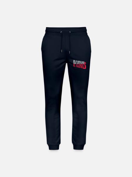 you can be kind - Stanley/Stella Mover Unisex Organic Jogging Trousers - navy