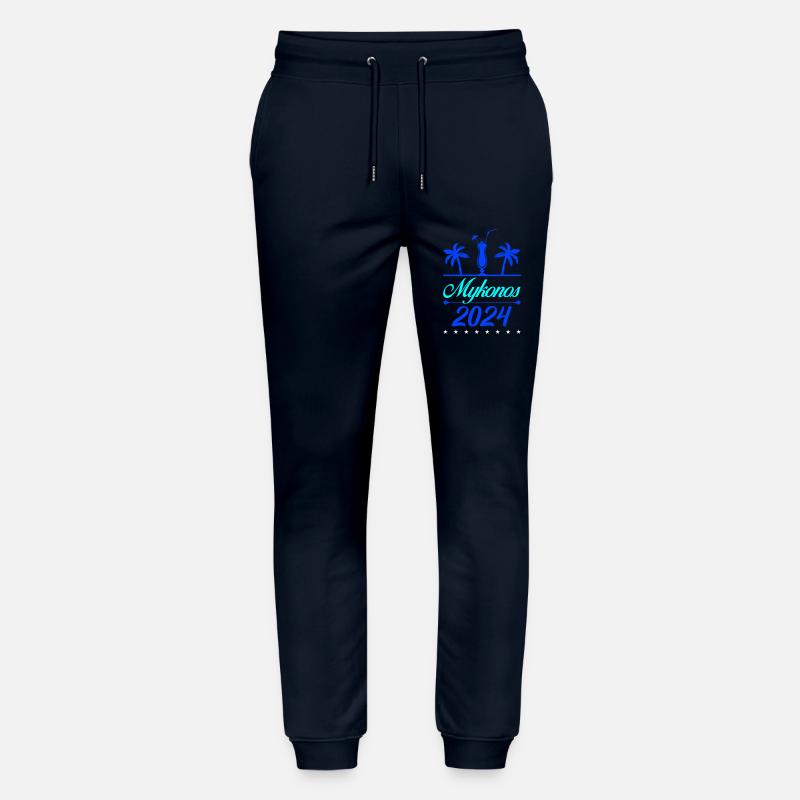 mykonos 2024 - Stanley/Stella Unisex Bio Jogginghose Mover  - Navy